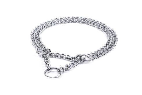 Zgarda pentru caini Enjoy lant dublu 2.5-50